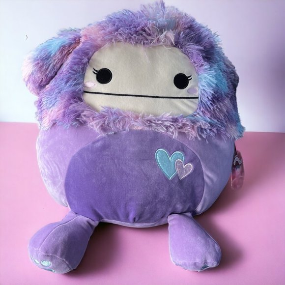 Squishmallows Eden The Big foot Yeti 16" Plush NWT Valentine's Day Gift 2024 - Picture 1 of 3